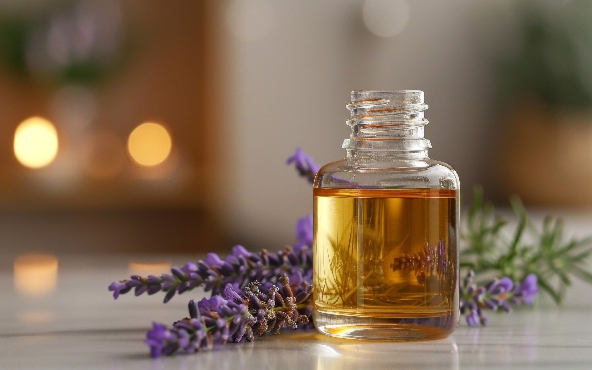 Aromatherapy massage oil
